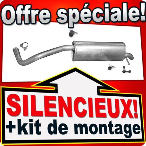 Silencieux arriere pour skoda - arriere,