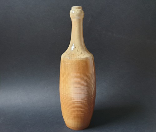 Vase bouteille grès - bouteille, en