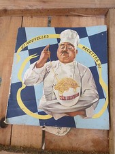 Ancien livre de recettes du père LUSTUCRU publicitaire vintage french antique