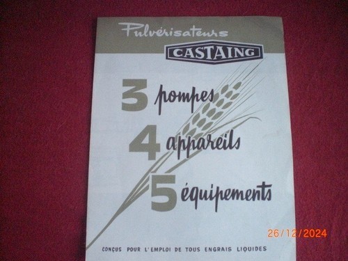 Ancienne brochure - ancienne,