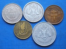 Lot : Monnaies de Madagascar