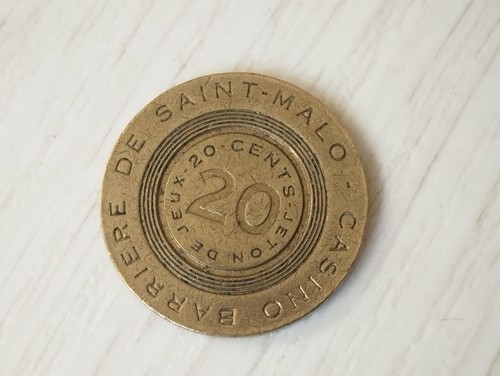 Jeton ancien casino - ancien, 20