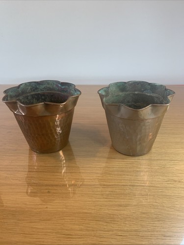 Lot deux caches pots en - lot,