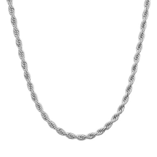 Collier torsadé plaqué - collier, or