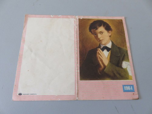 Calendrier semestriel 1964 - calendrier,