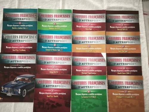 Lot fascicule voitures - lot,