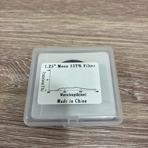 Moon filter 13 - 1.25”,