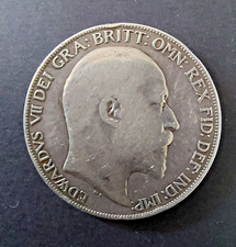 RARE PIÈCE 1 COURONNE ARGENT