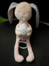 doudou peluche lapin musical