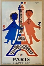 Affiche paris a 2000 - affiche,