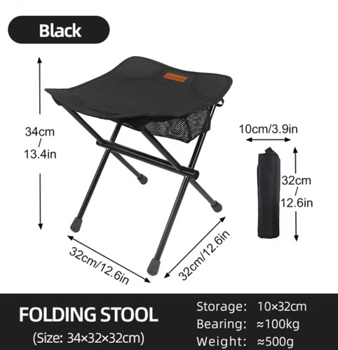 Mini chaise pliante - pliante, portable