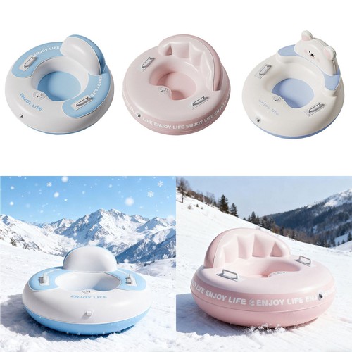 Luge gonflable robuste pour