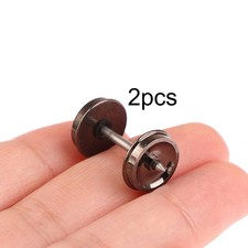 Lot De 2 Roues Métalliques