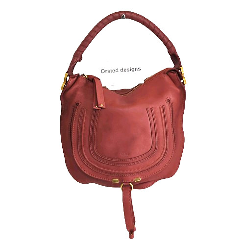 Sac main chloé marcie - main,