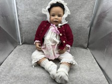 Poupée d'artiste légère Monika Peter poupée en porcelaine 53 cm. Excellent état