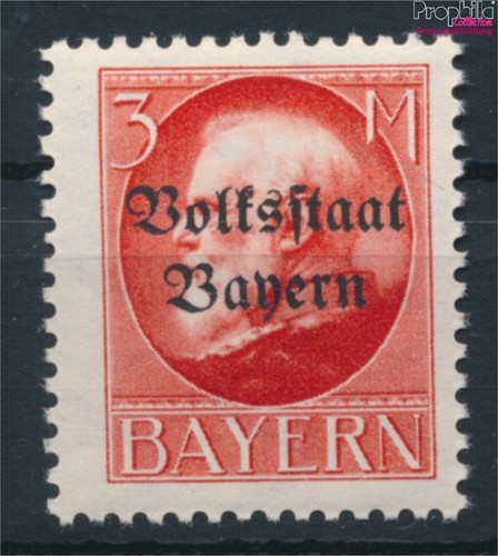 Timbres bavière 1919 130i - 1919, mi