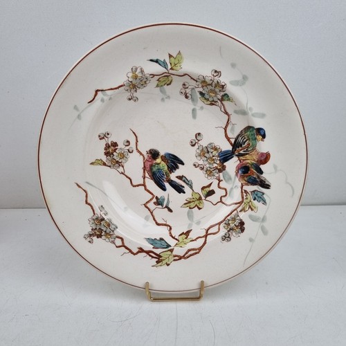 Assiette soupe polychrome - soupe,,