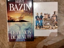 lot 4  livres broches  de  HERVE BAZIN en bon état