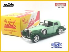 DELAGE D8 120 Coupé de Ville 1939 - SOLIDO Hachette #21 - 1/43