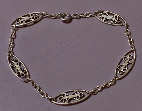 Superbe bracelet argent chaine - superbe,