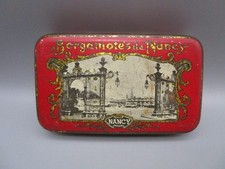 Boite en tole publicitaire