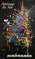 Affiche Ancienne Air France