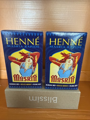 Henné rouge ardent - , lot