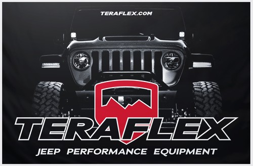 Teraflex banner 3ft x - teraflex,