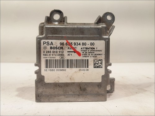 Calculateur airbag peugeot 207 - airbag,