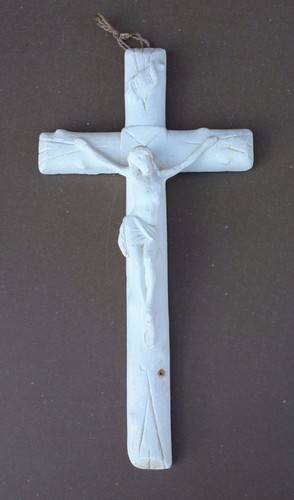 Crucifix plâtre jésus - crucifix,