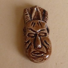 Fève artisanale de Marlène - Années 90 - Un Masque