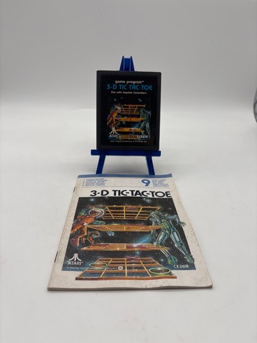 Jeu atari 2600 tic - jeu, 3-d