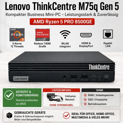 Lenovo thinkcentre m75q gen - lenovo, 5