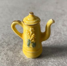 feve cafetiere jaune  filet or   (807)