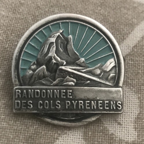 Ancienne broche ski montagne - ski,