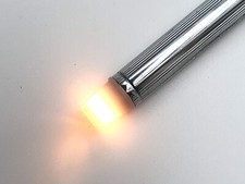 LAMPE DE POCHE PUBLICITAIRE MINI ANCIENNE  BEAM LITE    PUBLICITÉ BISSONNET ORLY