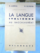 LA LANGUE ITALIENNE AU