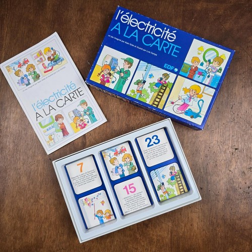 Jeu vintage edf - vintage,