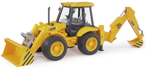 Bruder tractopelle jcb 4 cx - tractopelle,
