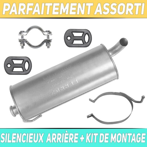 Pot échappement arriere - pot,