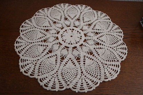 Napperon ancien crochet fait - crochet,