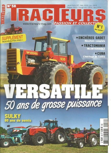 Tracteurs versatile 50 - tracteurs,