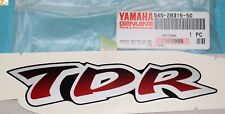 1 autocollant Logo Yamaha 5AN-28315-50 pour TDR 125 de 2000 neuf