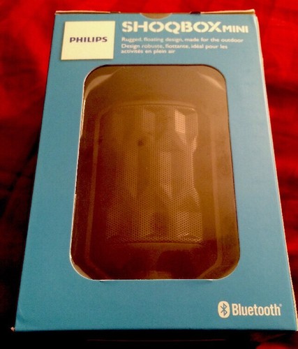 New philips shoqbox mini - new,