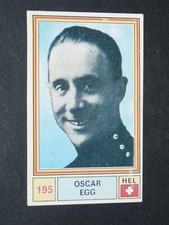 #195 OSCAR EGG SUISSE SCHWEIZ SVIZZERA PANINI SPRINT 71 CYCLISME 1971