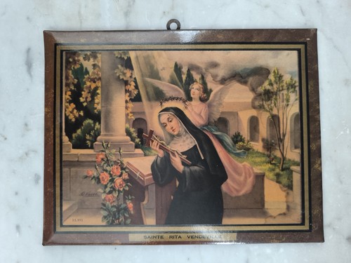 Ancienne reproduction sainte - ancienne,