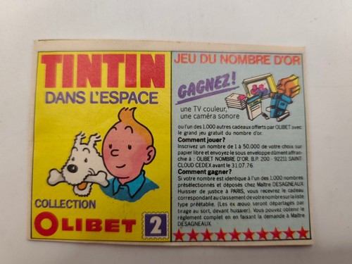 Tintin dans espace - tintin, n°2
