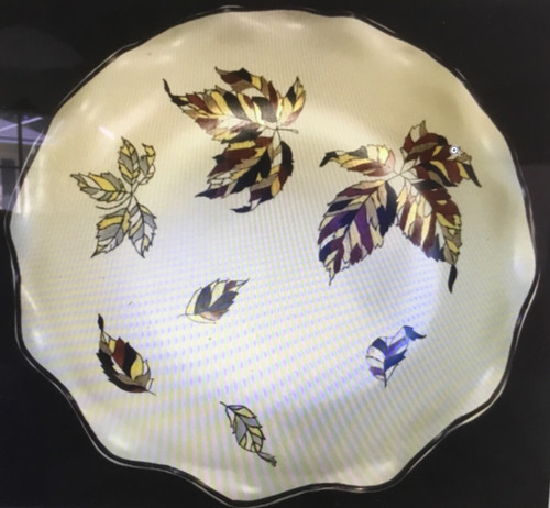 French faience art centerpiece - french,