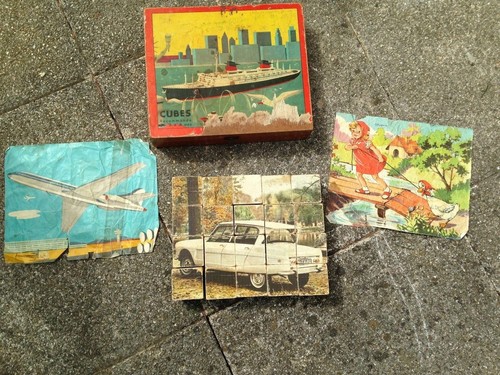 Jeu cubes normandie - cubes,