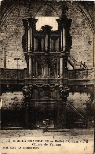 Cpa église chaise - cpa, chaise-dieu